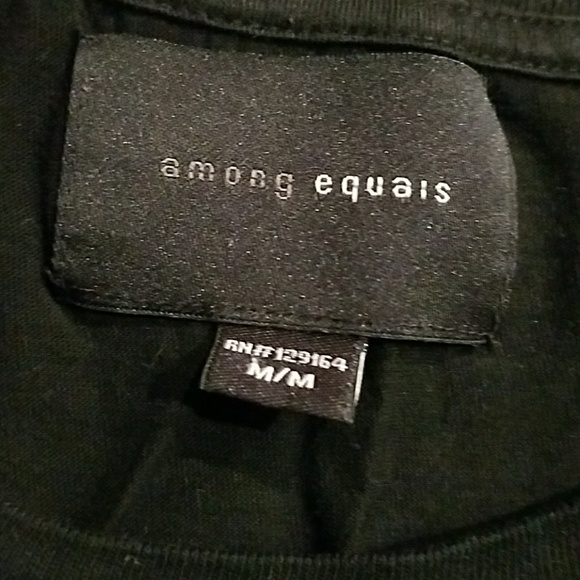 Basic "Noir" T Shirt size Medium boys - Picture 4 of 4